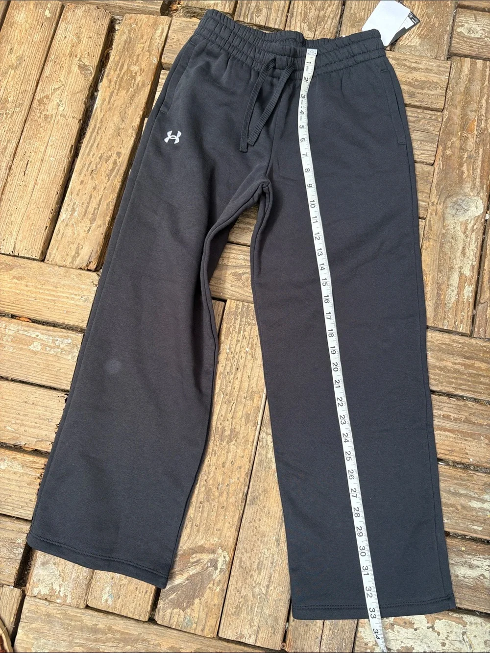 Under Armour Kids Black Sweatpants and Crewneck Set